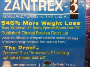 Zantrex 3 weight loss