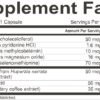 Neora (Neurium) EHT Brain Formula Supplement Facts