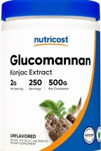 Nutracoast Glucomannan fiber powder