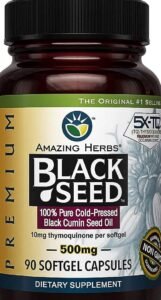 Amazing herbs black seeds nigella sativa
